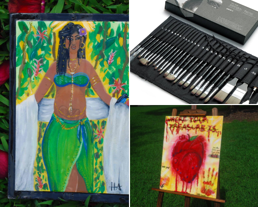 My Art 🎨🫶🏾 cover photo collage