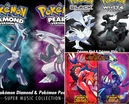 all the best Pokemon music cover photo collage