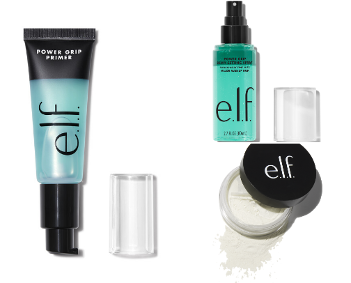 Elf products I love ♥️ cover photo collage
