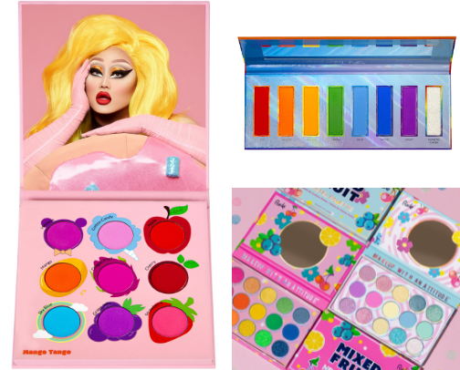 Colourful makeup | Harajuku, Drag, Dopamime cover photo collage