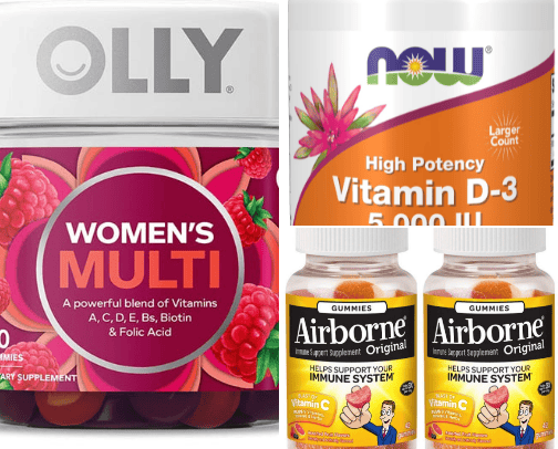 Highly recommended Vitamins cover photo collage