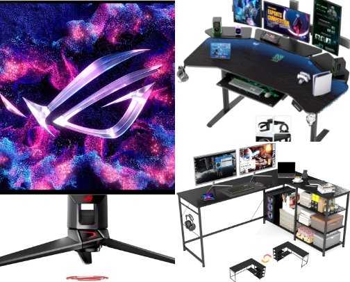 Ultimate Pro Gaming & Workstation Setup 2026 cover photo collage