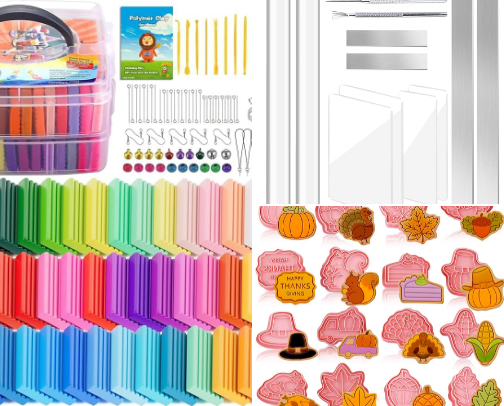 Artsy Fartsy-Polymer Clay cover photo collage