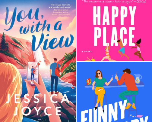 Vacation reads cover photo collage