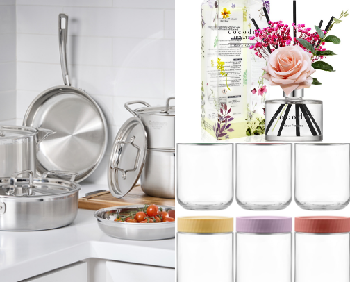 For the Home: Decor and More cover photo collage