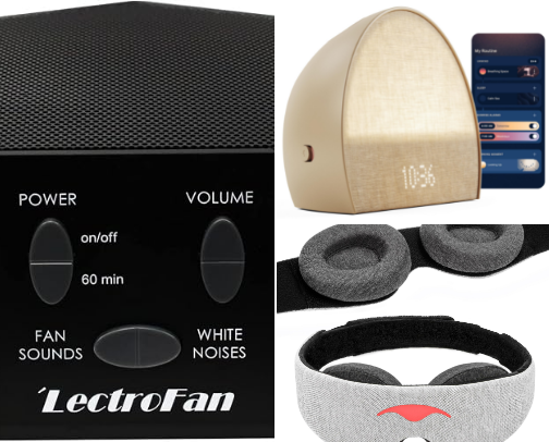 The Sleep & Relaxation Essentials Gift Guide (Restful Night Edition) cover photo collage