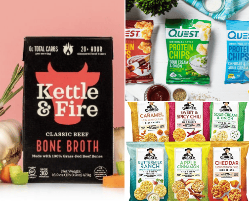 Health foods cover photo collage