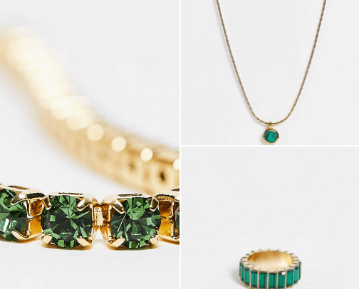 Jewelry cover photo collage