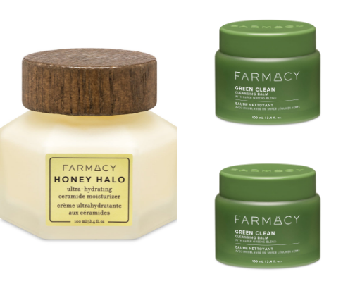 Skin care cover photo collage