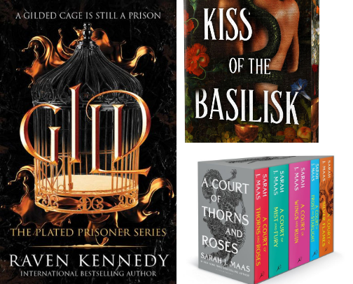 Fantasy Books That you  MUST READ ‼️🐉🧚🏽‍♀️🐲 cover photo collage