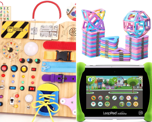 Top Christmas Toys for Kids Ages 3–5 (2025 Holiday Must-Haves!) cover photo collage