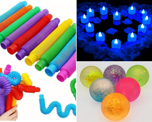 Panic Pouch Essentials for Autism, Anxiety & Sensory Overload (SHEIN Finds) cover photo collage
