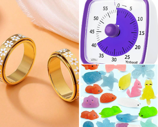 Panic Pouch Essentials for Autism, Anxiety & Sensory Overload (SHEIN Finds) cover photo collage