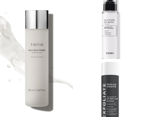 Skincare Routine cover photo collage