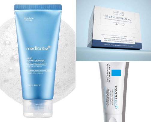Skin barrier Repair & Glow cover photo collage