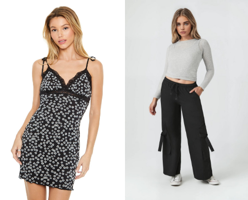 Forever 21 dresses cover photo collage