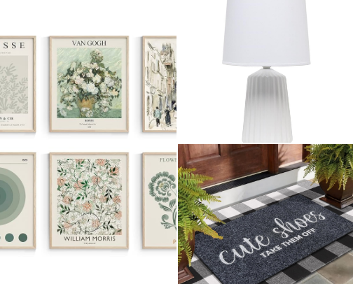 aesthetic home decor cover photo collage
