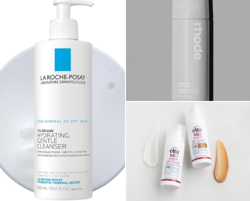 Skincare cover photo collage