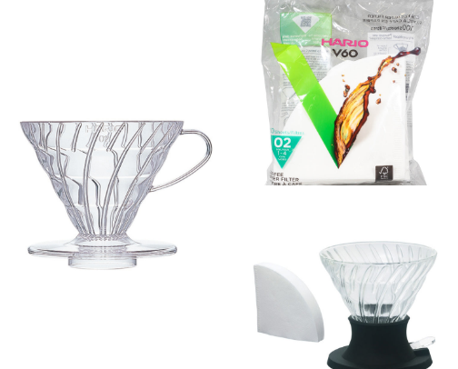 pour over set up must-haves cover photo collage
