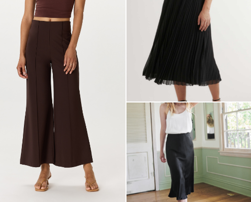 cute work wear options cover photo collage