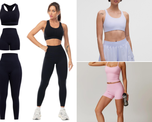 Workout Outfits cover photo collage