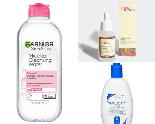 Sensible skin care cover photo collage