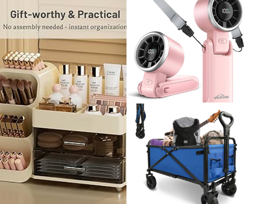 college necessities cover photo collage