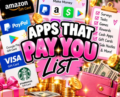 Apps That Pay You | AI Tasks, Paid Surveys & Online Side Hustles 💰📱 cover photo collage