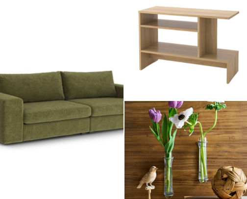 Living Room Essentials cover photo collage