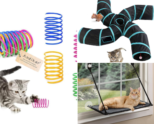 Must haves for cats/kittens cover photo collage