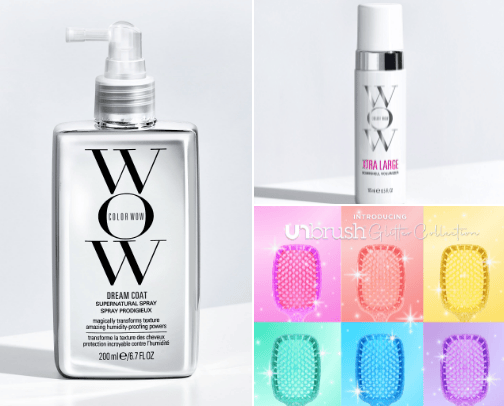 Hair must haves cover photo collage