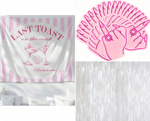 “LAST TOAST ON THE COAST” Bachelorette Theme Guide! cover photo collage