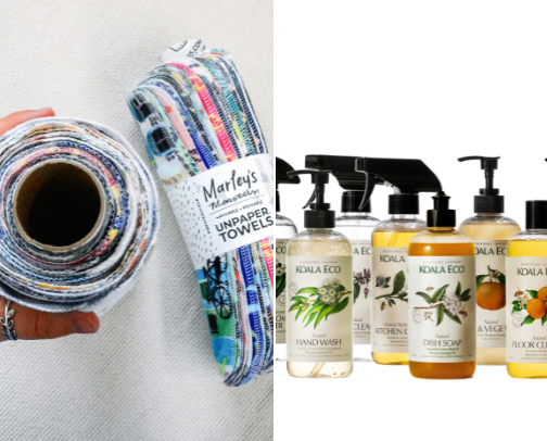 Favorite Cleaning Products cover photo collage