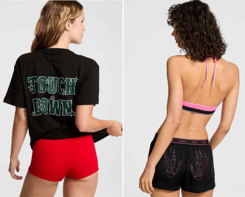 Victoria secret pink items I just purchased. cover photo collage