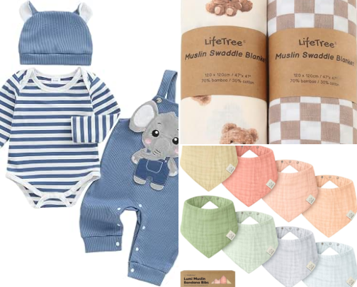 Newborn to Toddler - My 20 Sanity Savers We Used Daily cover photo collage