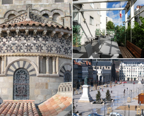 Hotel stays for an easygoing getaway, Easy Walks, Interesting Sights & Places I Enjoyed Clermont Ferrand, France cover photo collage