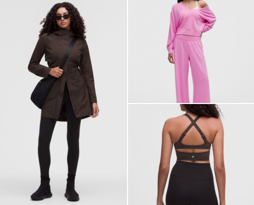 Petite friendly Capsule closet | Lululemon 🍋 cover photo collage