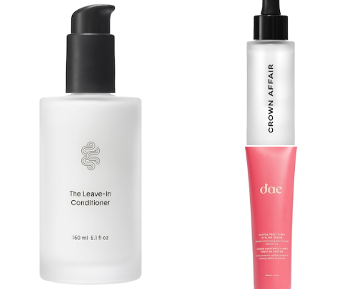 Hair care cover photo collage