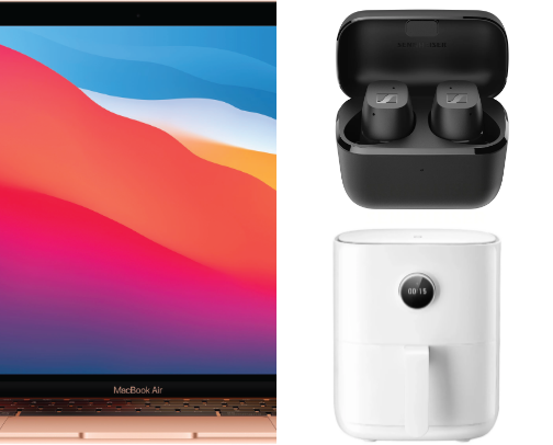 Devices & gadgets you will find in my IT household cover photo collage