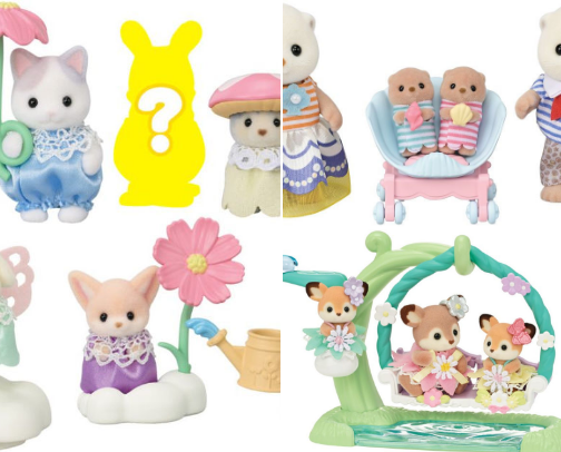 Calico Critters cover photo collage