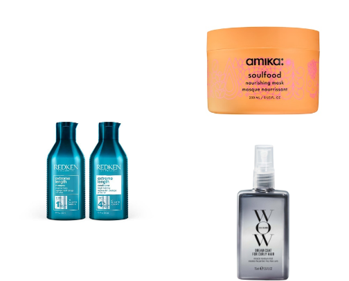 Hair Products cover photo collage