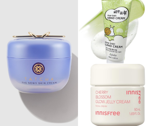 Skincare cover photo collage