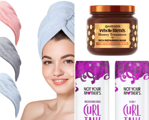 My go-to hair products that make me feel amazing ☺️ cover photo collage