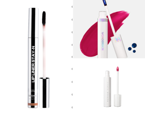 Lip stain cover photo collage