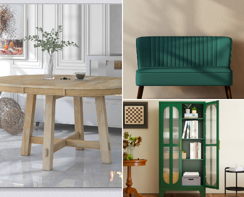 Cozy Kitchen Corner Finds cover photo collage