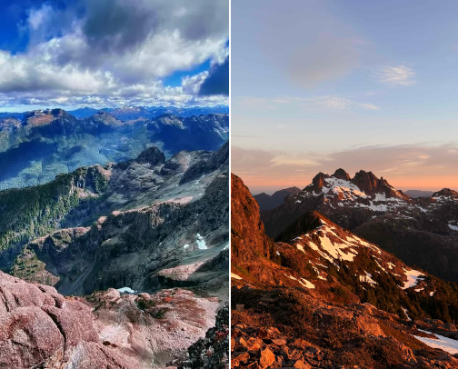 Best Hikes on Van Island cover photo collage