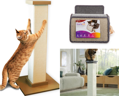 Cat Scratching Posts That Saved My Couch From Total Destruction cover photo collage