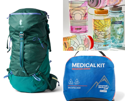 Hiking with a toddler gear guide cover photo collage