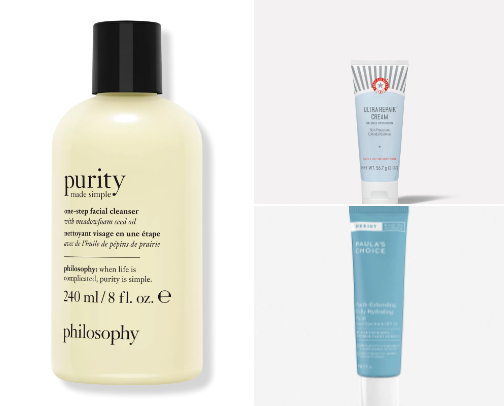 Cruelty-Free Acne Safe Skincare Routine cover photo collage