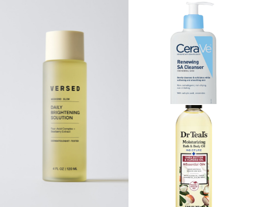 Favorite Skincare cover photo collage